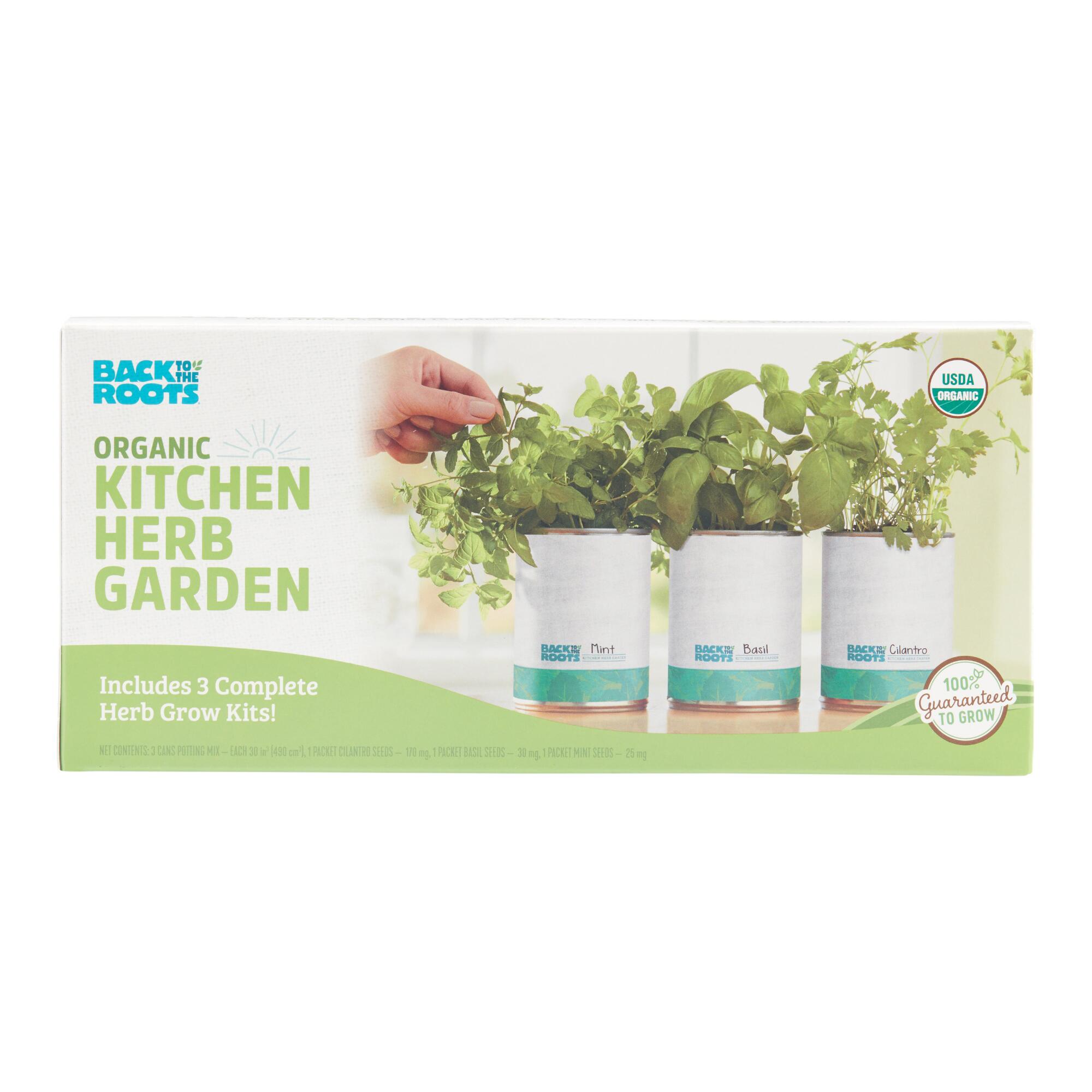 Back to the Roots Garden in a Can Herb Grow Kit 3 Pack by World Market