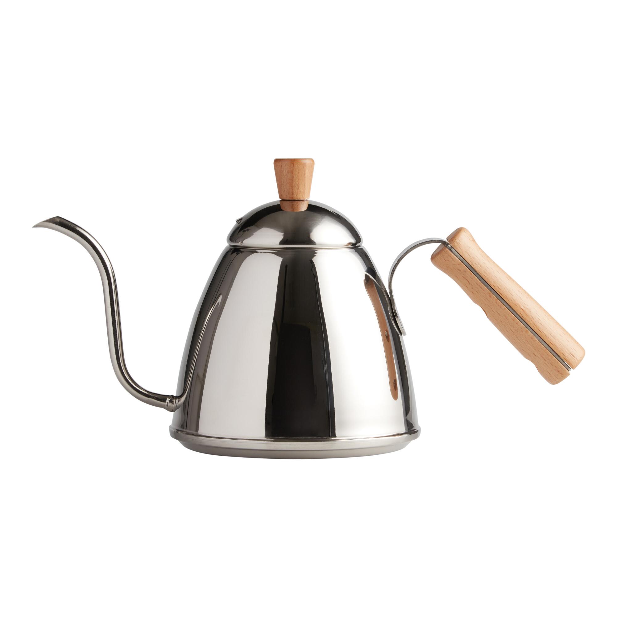 Stainless Steel Gooseneck Pour Over Kettle by World Market