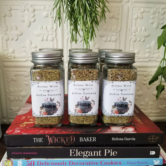 Italian Seasoning, Handcrafted Spice Blend, Kitchen Witch