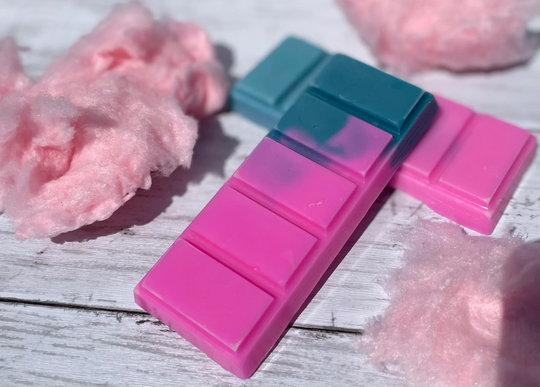 Cotton Candy Snap Bar, Highly Scented Wax Melts, Great Gift, Soy Blend Tarts