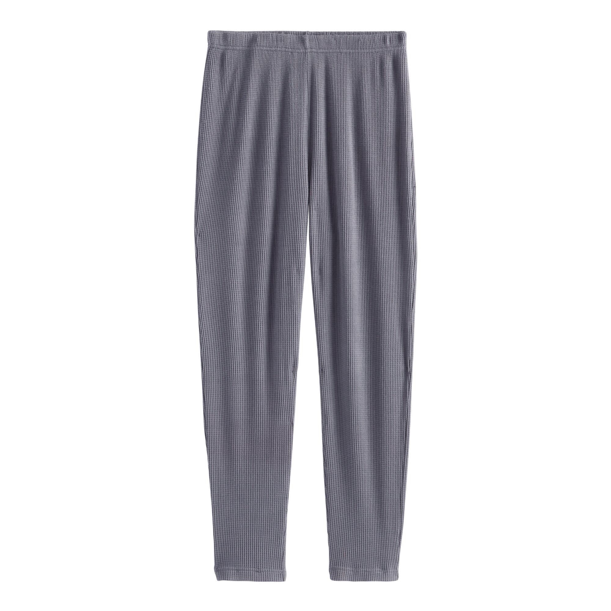 Dusty Blue Waffle Knit Lounge Pants - Small by World Market