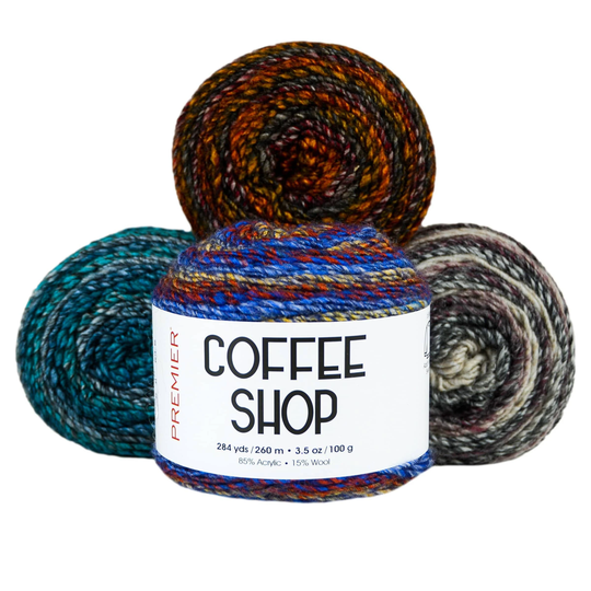 Premier Coffee Shop, Acrylic Wool Blend, Light Weight