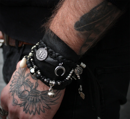 The Black Knight Bracelet Set