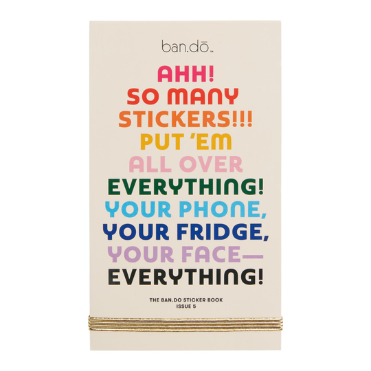Ban.do Sticker Book: Multi - Paper by World Market