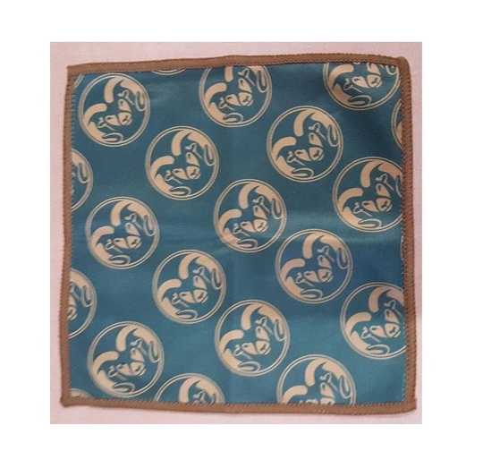 Two Colorado State Rams High Quality Microfiber & Silk Antimicrobial Cleaning Cloths For Cell Phones Glasses Gadgets 6" X