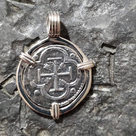 Atocha Silver Shipwreck Sunken Treasure Museum Quality Pendant