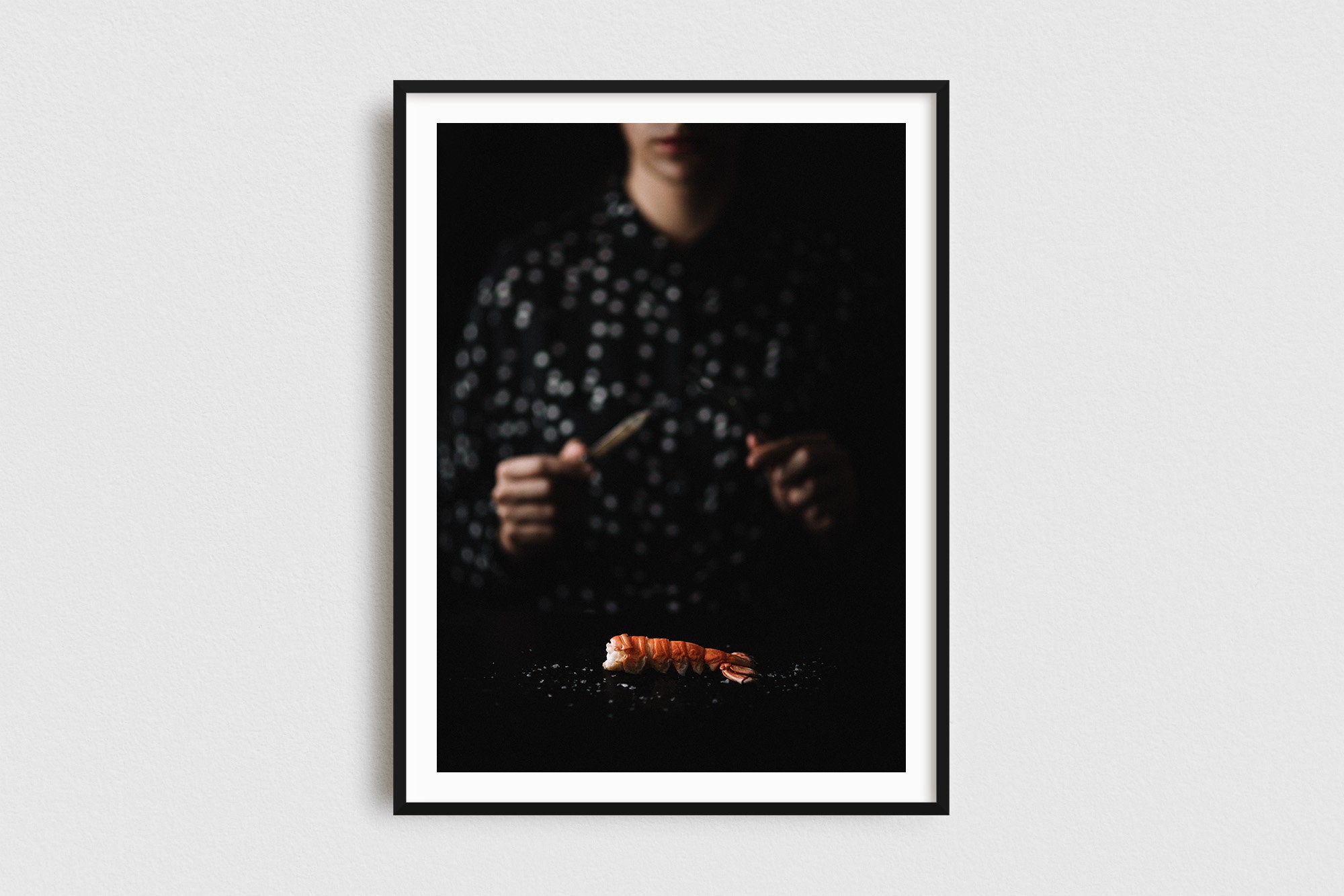 Kitchen Wall Decor, Art, Food Photography, Scandinavian Print, Seafood, Lobster, Foodie Gift, Housewarming Gift
