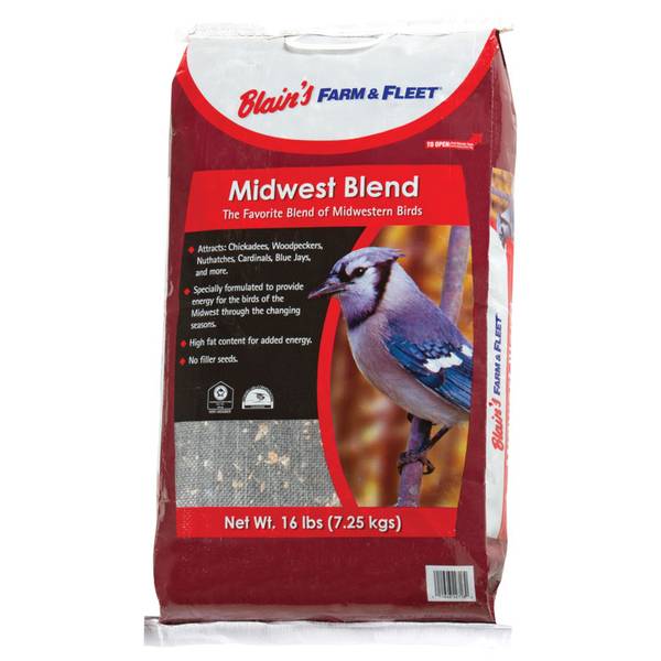 Blain's Farm & Fleet 16 lb Midwest Blend Bird Food