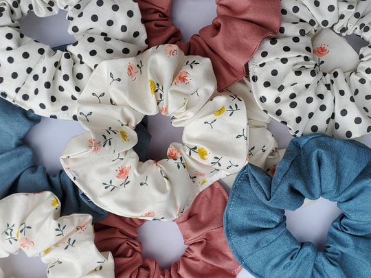 Cotton Scrunchies