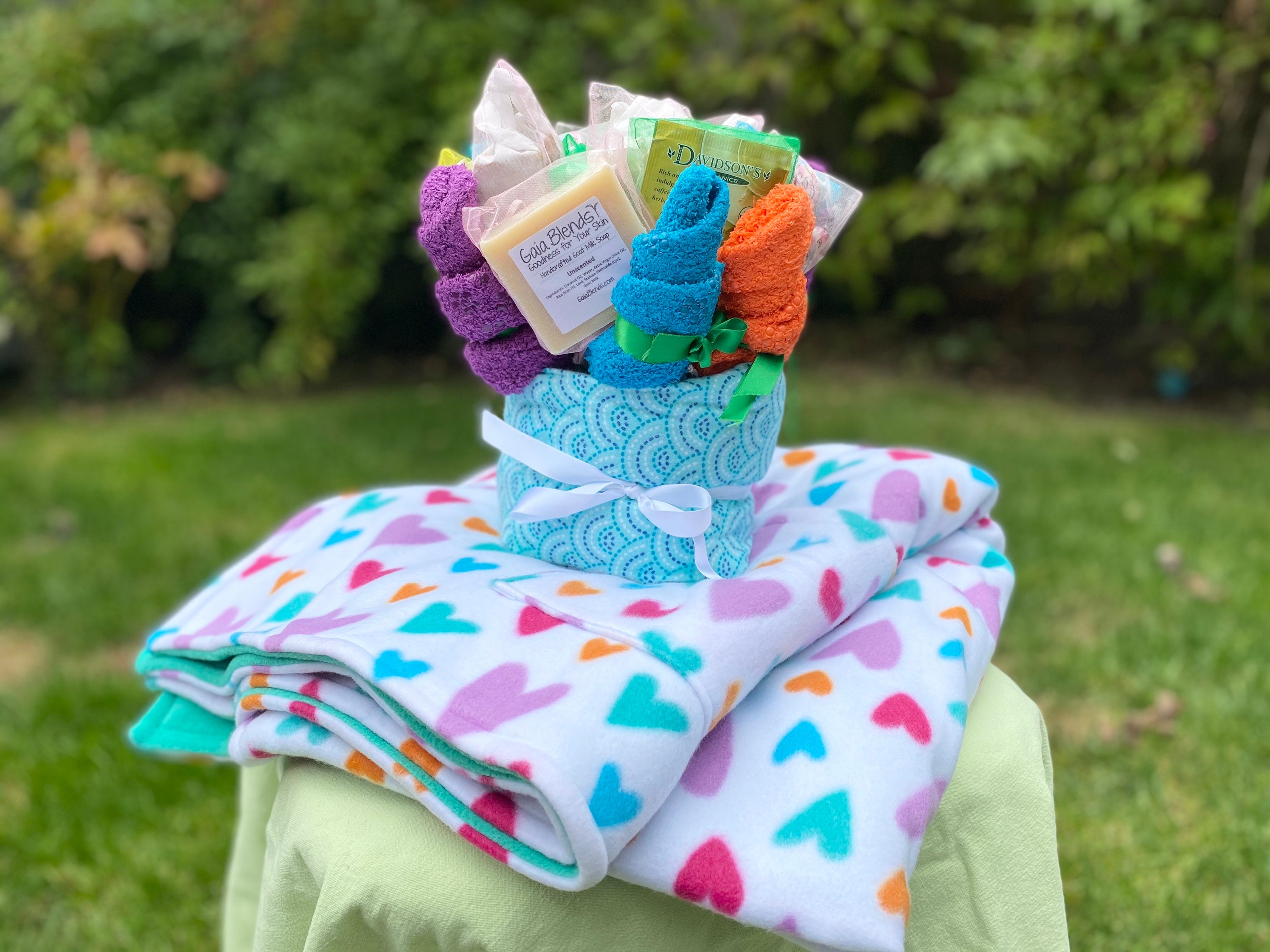 Hearts Cancer Care Package - A Bouquet Of Love Cancer Care Package, Get Well Soon Gift, Chemo Gift