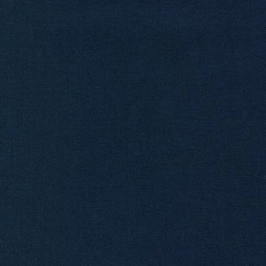 1/4 Yard Remnant - E014-1243 Navy From Essex Linen Cotton Blend Robert Kaufman