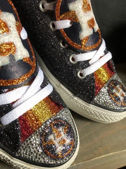 Glittered Converse