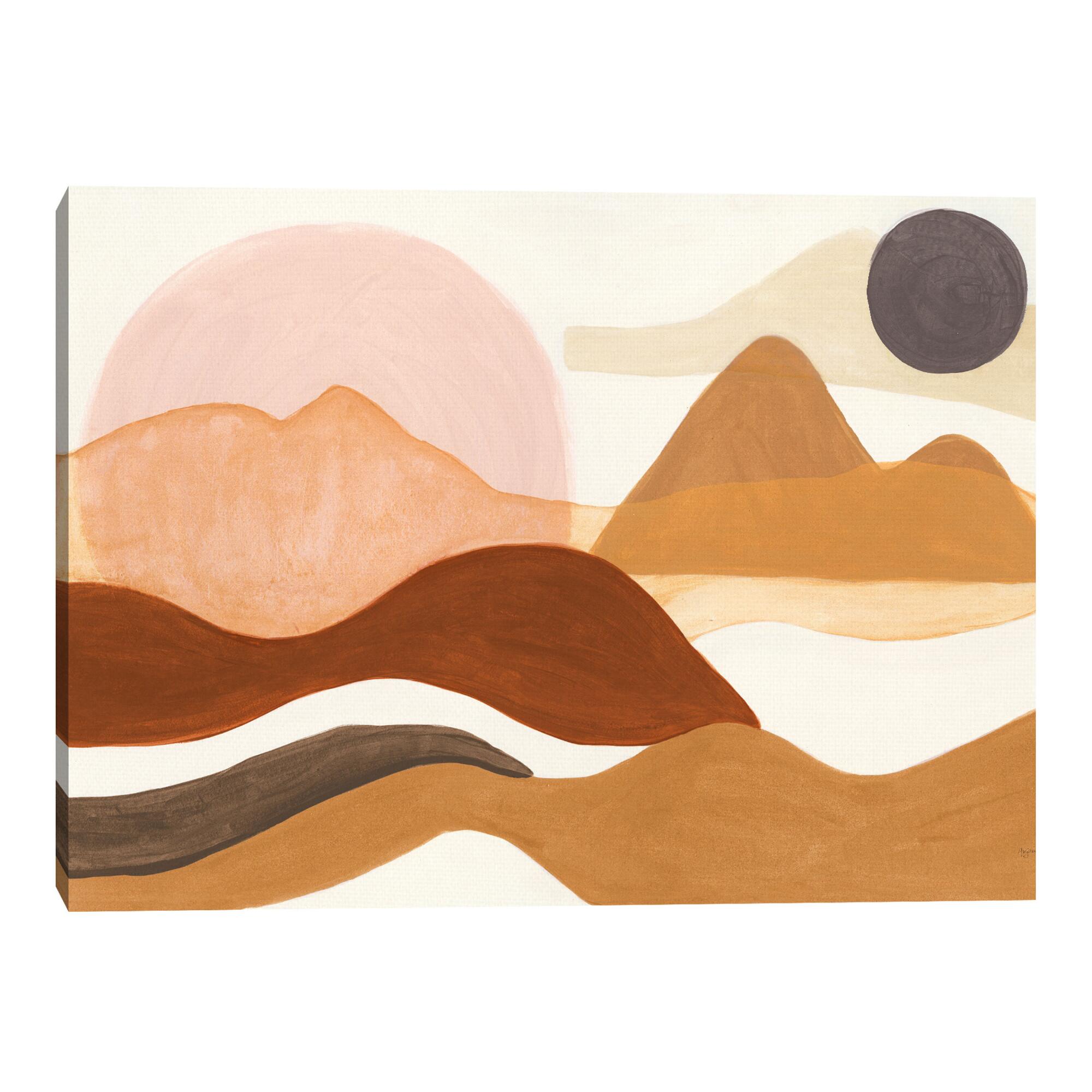 Adobe Boho by Mary Urban Canvas Wall Art: Brown/Orange/Multi by World Market
