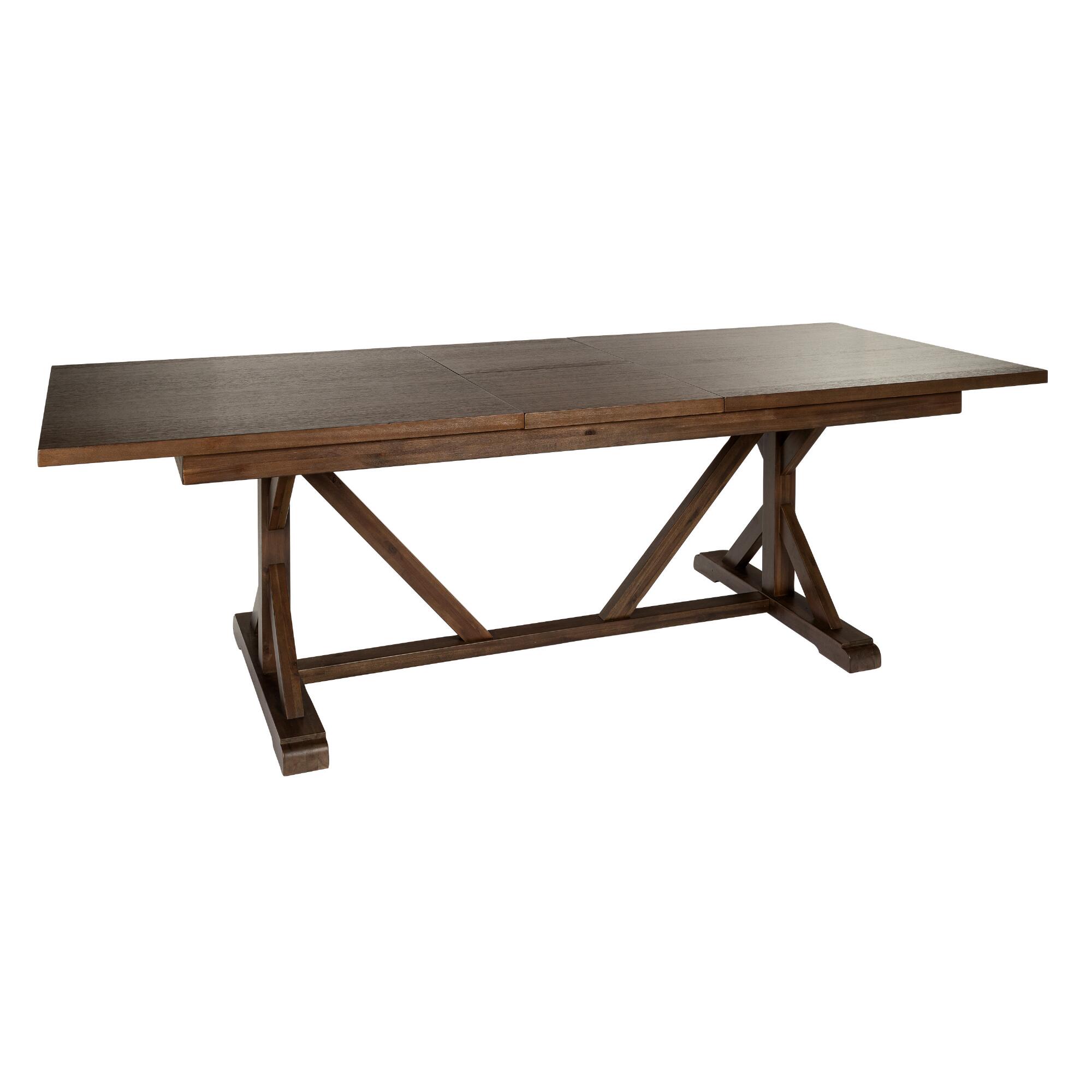 Burnt Alder Farmhouse Granger Extension Dining Table by World Market