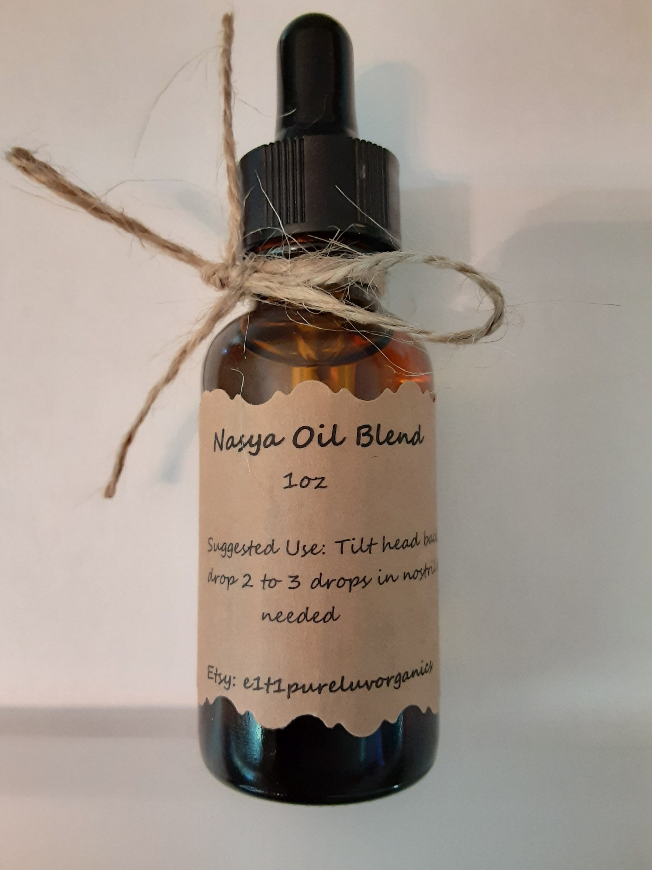 Nasya Oil Blend, Detoxify Nasal Pathway