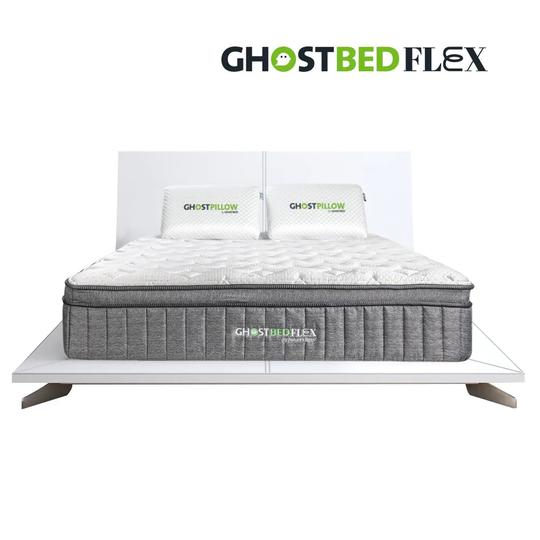 GhostBed 13-in Full Hybrid Memory Foam/Coil Blend Mattress in a Box | 13GBFX46