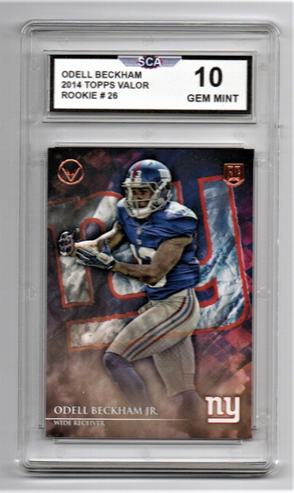 Odell Beckham2014 Topps Valor Rookie Card La Rams