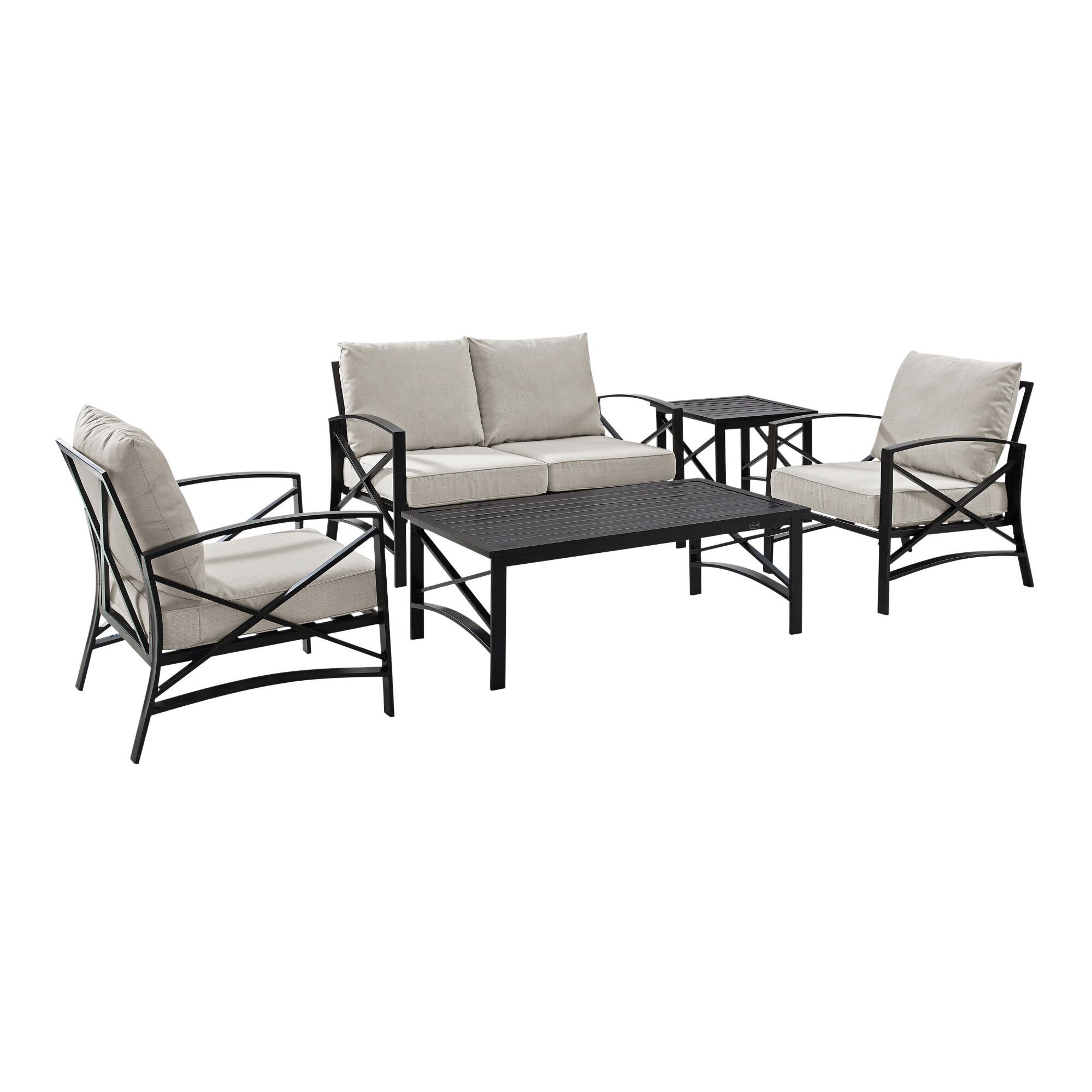 Bronze Metal Araceli Outdoor Patio Furniture Collection by World Market