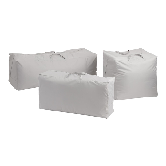 Universal Outdoor Patio Cushion Storage Bag: Natural - Fabric by World Market