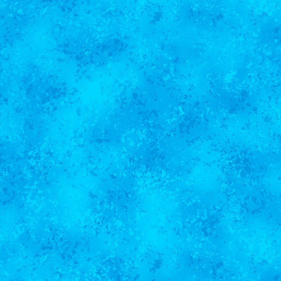 Rapture Carribean Blue Blender Quilting Treasures Fabric