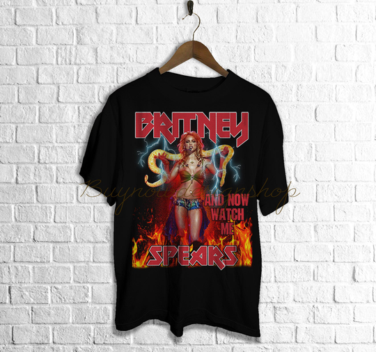 Britney Spears T Shirt, Pop Culture Now Watch Me T Shirt