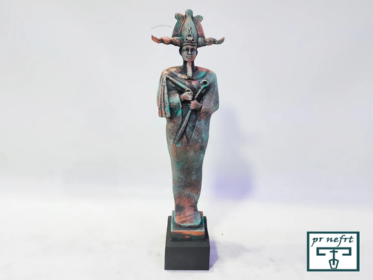 Statue Of The God Osiris, Osiris. A Distinctive Statue Made in Egypt