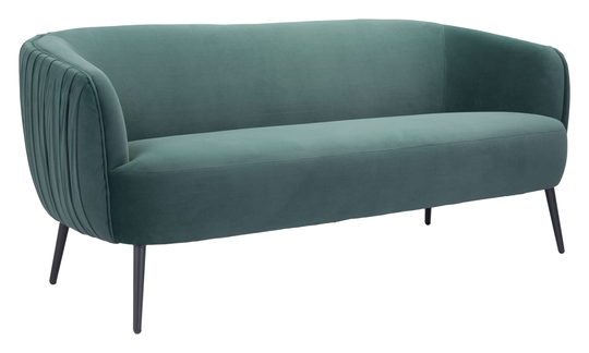 Zuo Modern Karan Modern Green Polyester/Blend Sofa | 101859