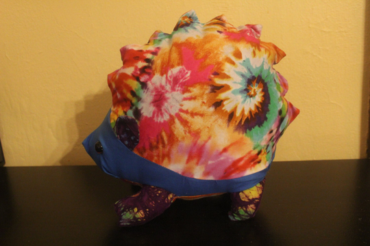 Tye Dye Plush Stuffed Hedgehog/Toy