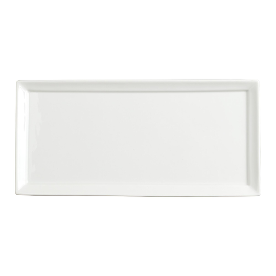 Rectangular White Porcelain Tasting Plate Set Of 4 by World Market