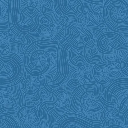 studio E Just Color Denim Fabric // Quilting Cotton Woven 100% Cotton Wave Blender
