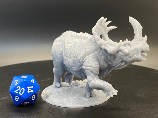 Alpha Sinoceratops | 2 Sculpts/5E Dnd Dungeons & Dragons Pathfinder Savage Worlds Lord Of The Print