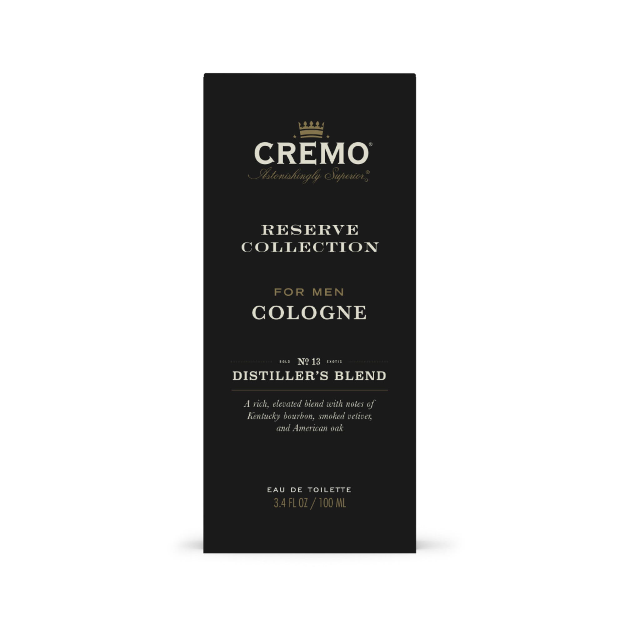 Cremo Reserve Collection Spray Cologne, Distillers Blend, 3.4 Fluid Ounce