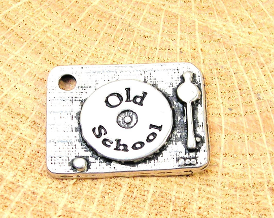 Old School Mixing Scratching Record Player Charm