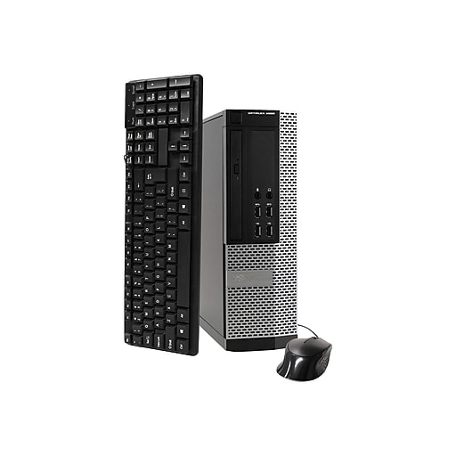 Dell OptiPlex 9020 Refurbished Desktop Computer, Intel i5 3.2GHz, 8GB RAM, 240GB SSD, WiFi Adapter