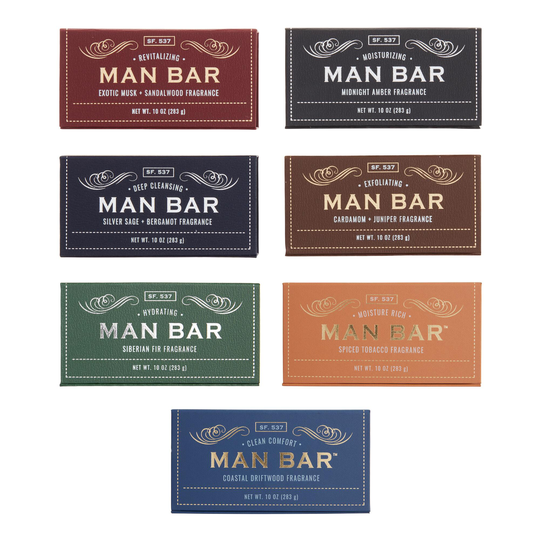 San Francisco Soap Company Man Bar Set of 2: Brown by World Market