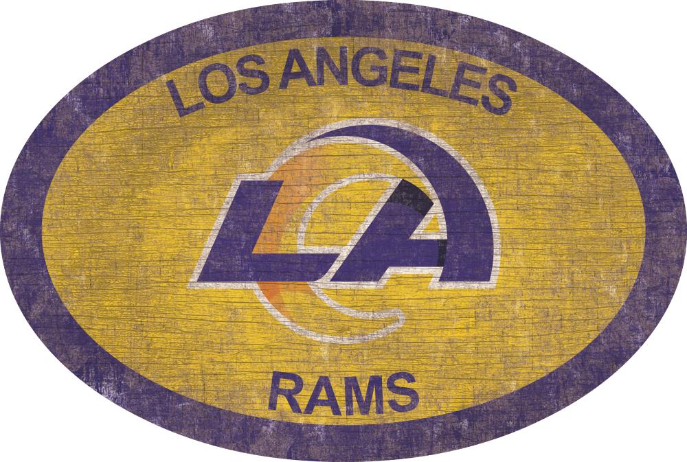 Fan Creations LA Rams 46 -in Team Color Oval | N0805-LAR