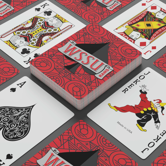 Wssu Winston-Salem State | Custom Playing Cards