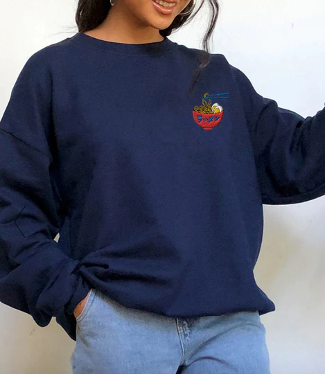 Ramen Embroidered Sweatshirt