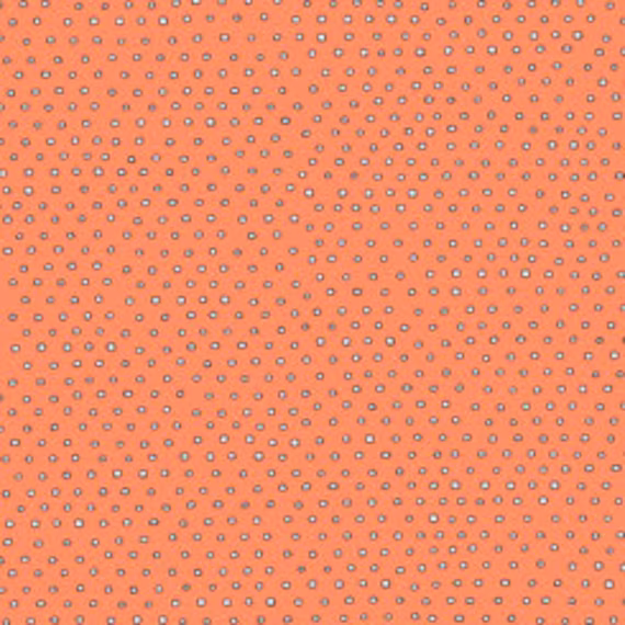 Pixie Square Dot Blender - Apricot Fabric By Ink & Arrow