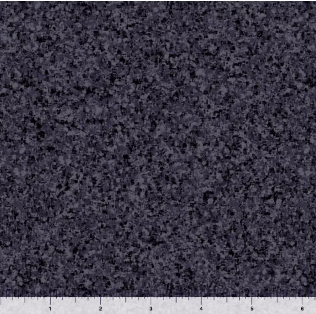 Color Blends Charcoal Gray By Qt Fabrics - Dark Textured Blender 23528-Kj 100% Cotton Cut Continuously