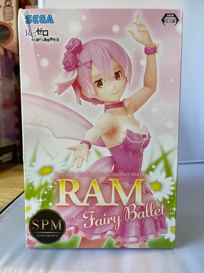 Rezero Re Zero Ram Fairy Ballet Spm Sega Figure