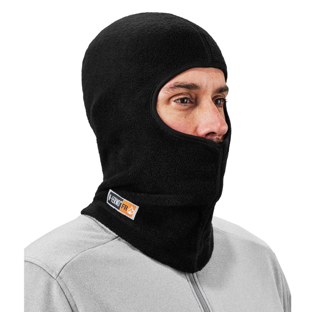 N-Ferno Black Modacrylic Cotton Blend Balaclava | 16828