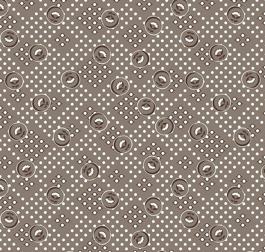 Cook Book Vintage Pebble, Lori Holt For Riley Blake, 1/2 Yard - Cut Continuously, C11766-Pebble