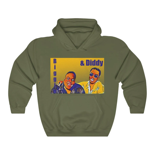 Biggie & Diddy Unisex Heavy Blend Hooded Sweatshirt