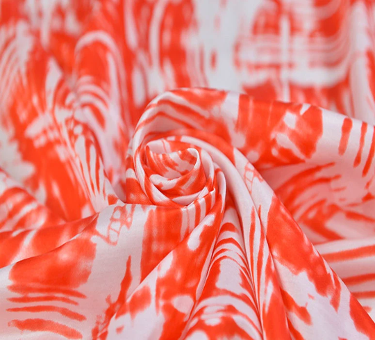 Tie Dyeing Print Silk Cotton Blend Fabric ,width 53 Inch,by The Yard/By Meter Clothing