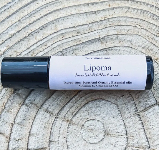 Lipoma Essential Oil Roller Bottle Blend 10Ml, Organic & Safe, Bath Body, Personal Care, Self Gifts
