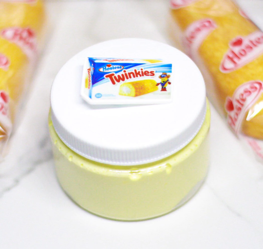 Twinkie Butter Slime, Party Favor, Gift Idea, Stress Relief | Scented Free Charm