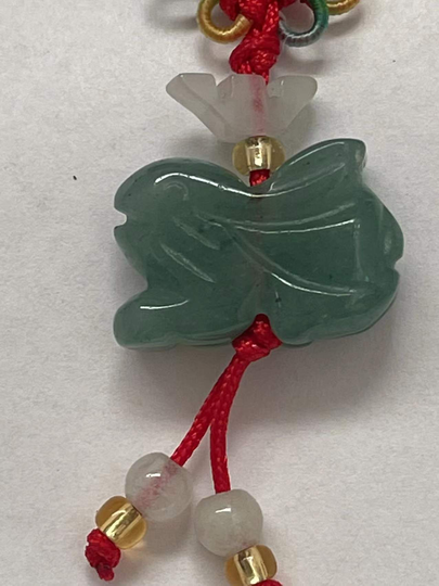 Rabbit - Real Jade Zodiac Lucky Charm Year Of Rabbit