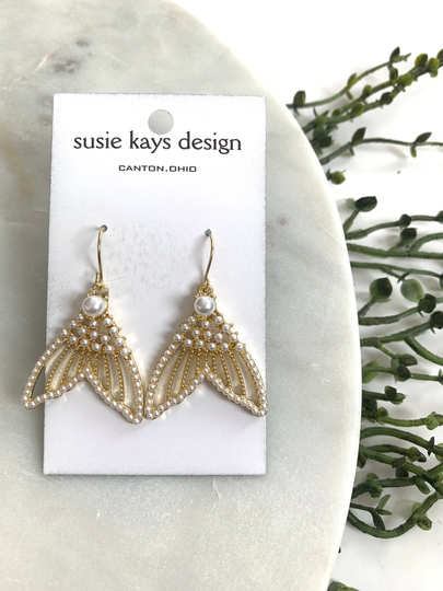 Adorable Earrings Made By Susie Kays Design Dangle Earring Rhinestone Lucite Mid Century Modern Gold Silver Retro Pierced Bridal Bridesmaid