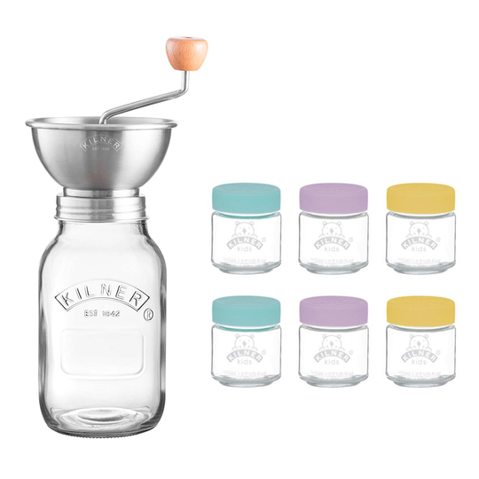 Kilner Glass Jar Homemade Baby Food and Sauce Press Set by World Market
